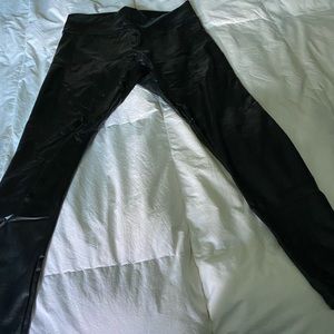 Agnes and Dora faux leather leggings